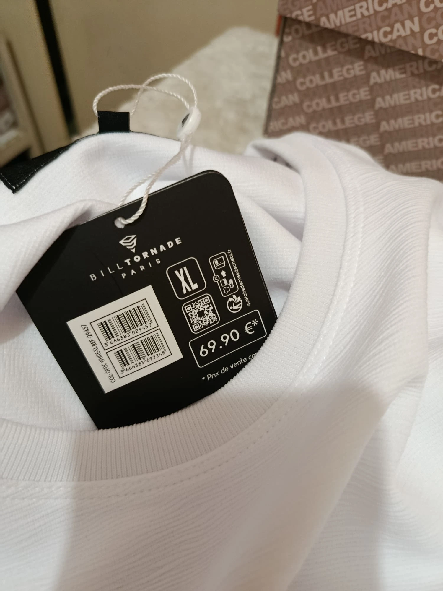BILLTORNADE Paris shorts + t-shirt set – White – L/XL (new with tag) – photo 10
